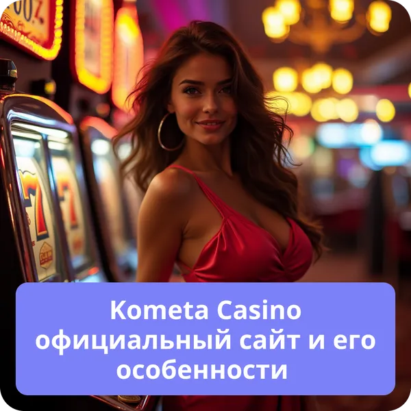 Kometa Casino официальный сайт и его особенности